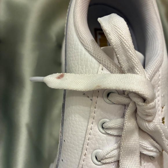 Puma Women's Mayze Mis Platform White Lace Up Sneakers Size 6.5 Worn Once VGUC+ - Picture 8 of 15